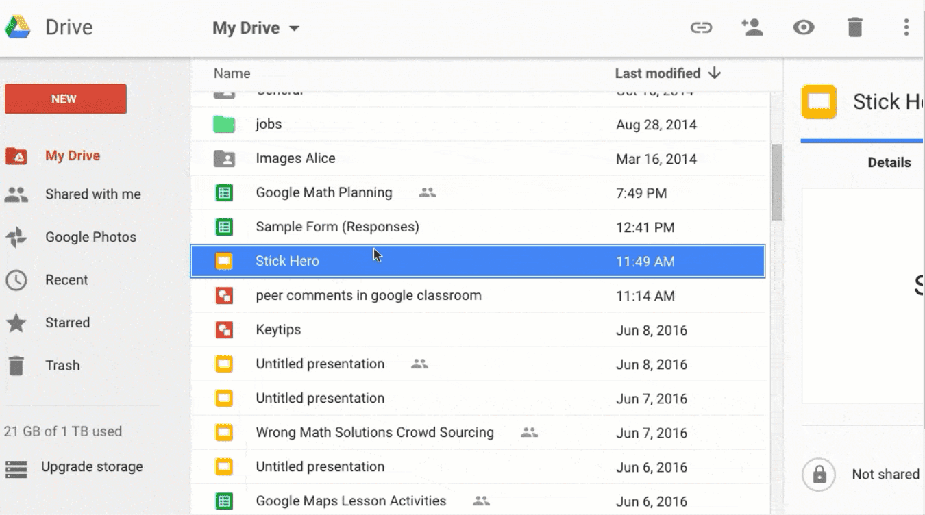 Google Workspace G-Drive