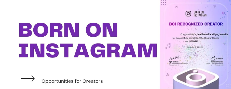 Learn About Born On Instagram Structure