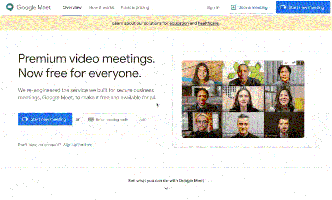 Google Workspace Google Meet