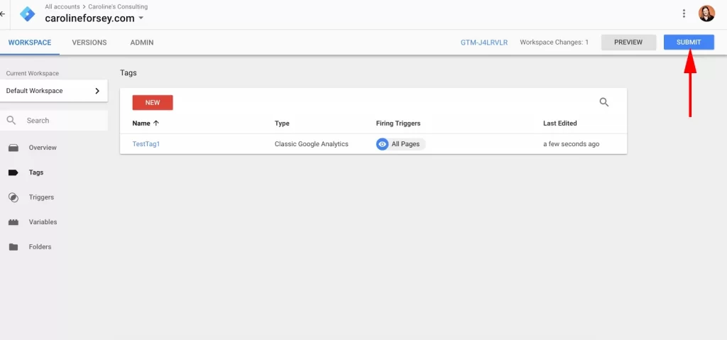 Set Up an Account: Google Tag Manager