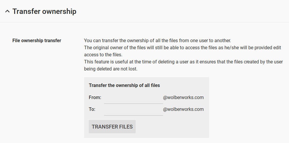 3b transfer file ownership f60 host 6
