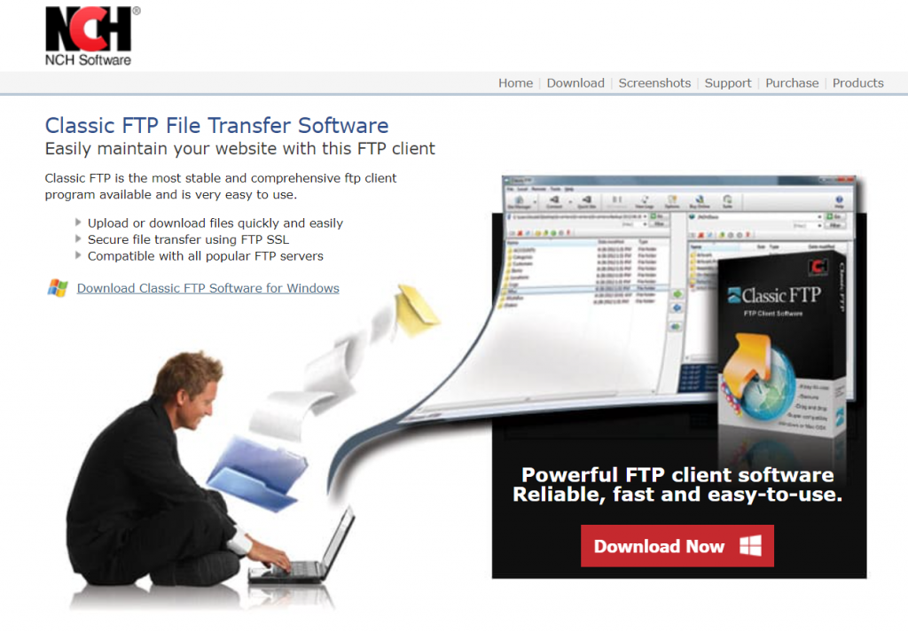 windows free ftp client download