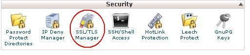 Manage SSL