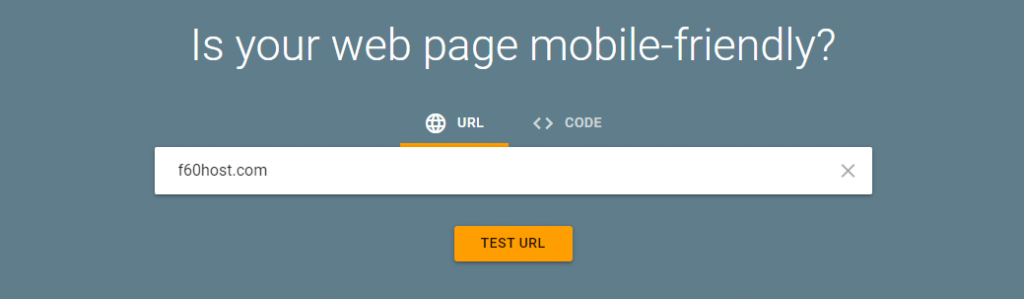page mobile-friendly