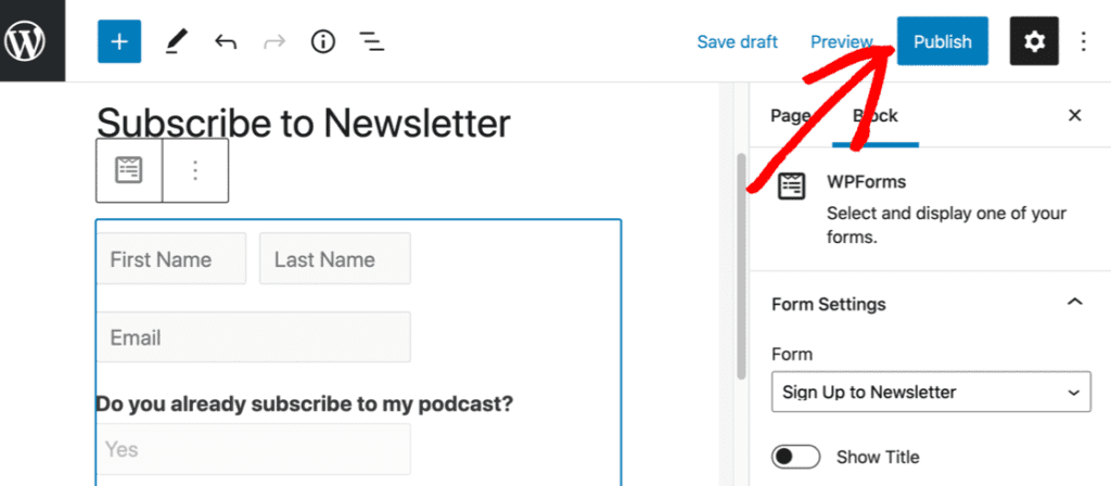 Publishing And Integraing Forms